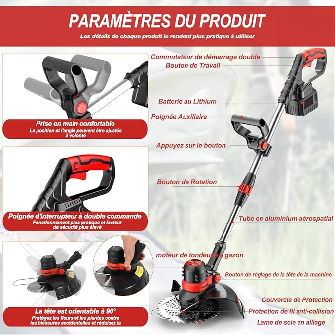 Débroussailleuse, Tondeuse et Coupe-Bordure EINHELL | 50% de remise | Livraison gratuite