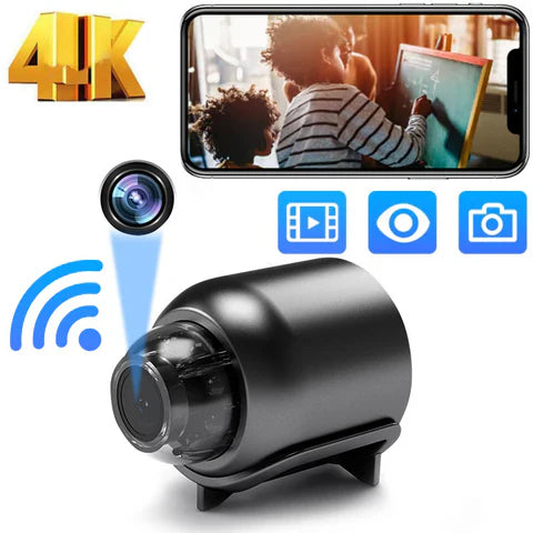 MINI CAMÉRA ESPION NANO VISION 360 HD 4K | Offre 2 + 1 gratuit